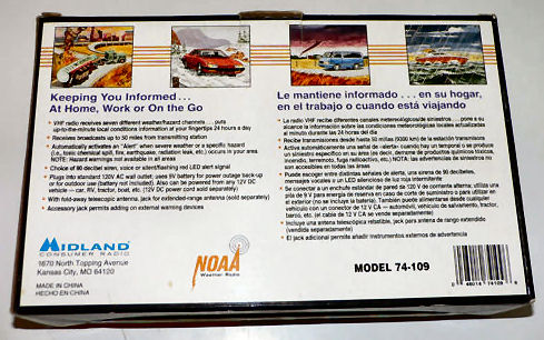 Midland 74-109 (WeatherMax Plus)